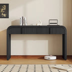 Consolle dalla silhouette arrotondata moderna e originale