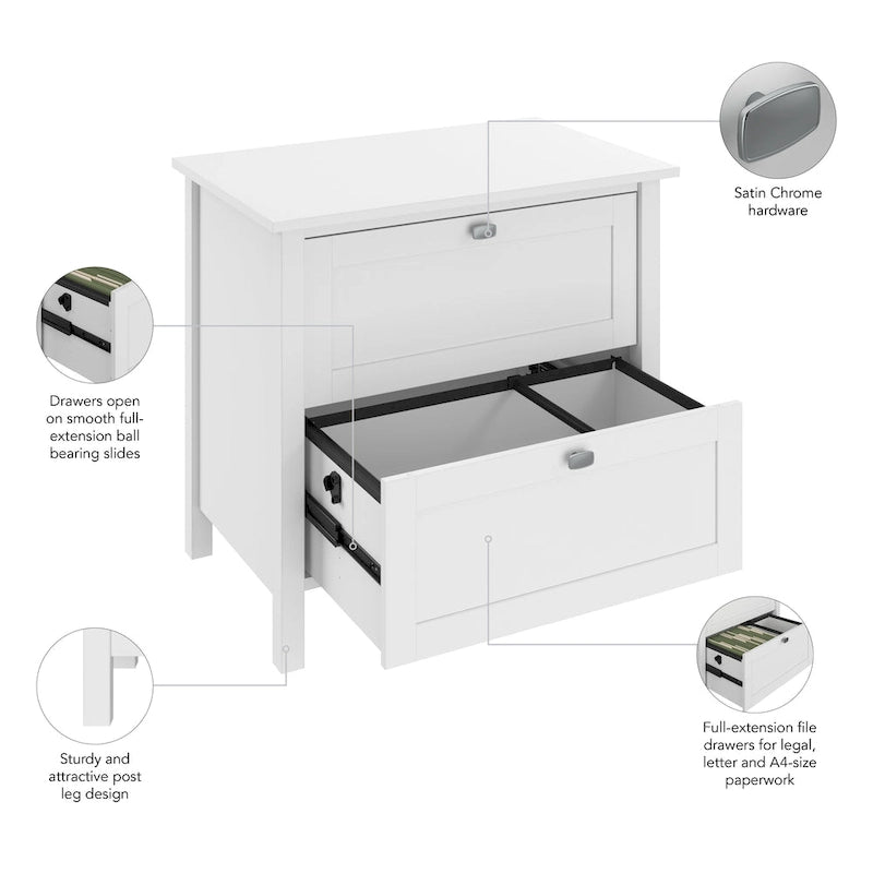 2 Drawer Lateral File Cabinet