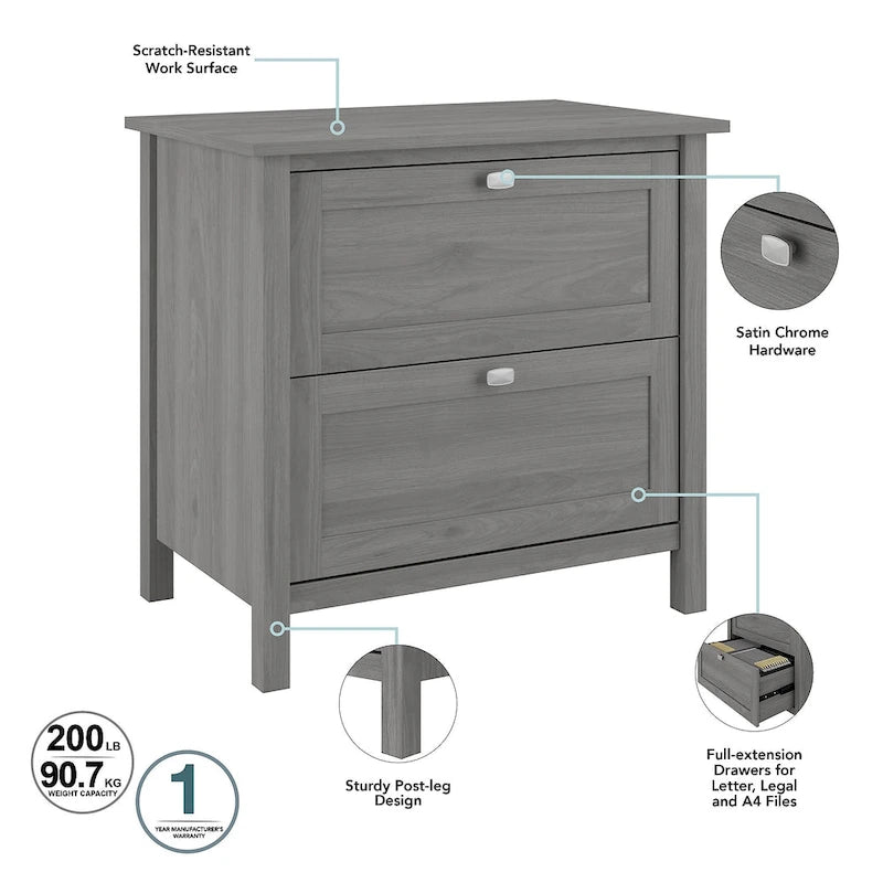 2 Drawer Lateral File Cabinet