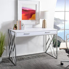 Modern Dual-Tone 1-Drawer Desk