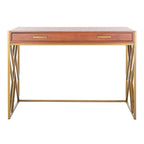 Modern Dual-Tone 1-Drawer Desk