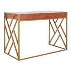 Modern Dual-Tone 1-Drawer Desk