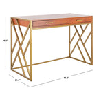 Modern Dual-Tone 1-Drawer Desk