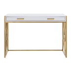 Modern Dual-Tone 1-Drawer Desk