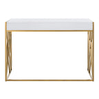 Modern Dual-Tone 1-Drawer Desk