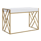 Modern Dual-Tone 1-Drawer Desk