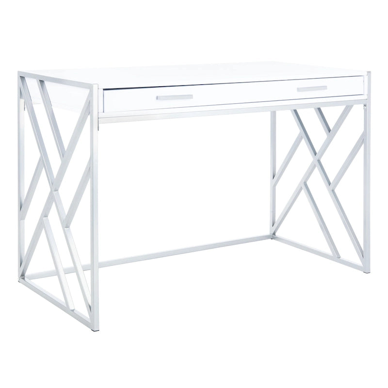Modern Dual-Tone 1-Drawer Desk