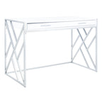 Modern Dual-Tone 1-Drawer Desk