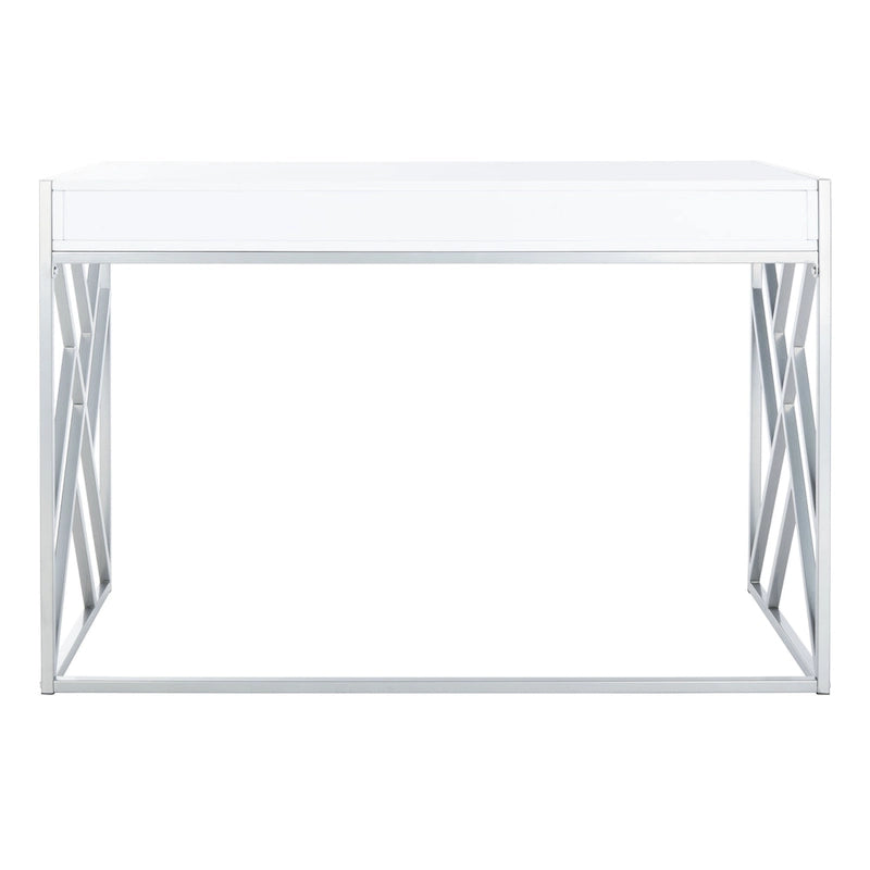 Modern Dual-Tone 1-Drawer Desk