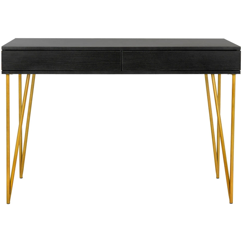 Pine Natural 2-Drawer Desk