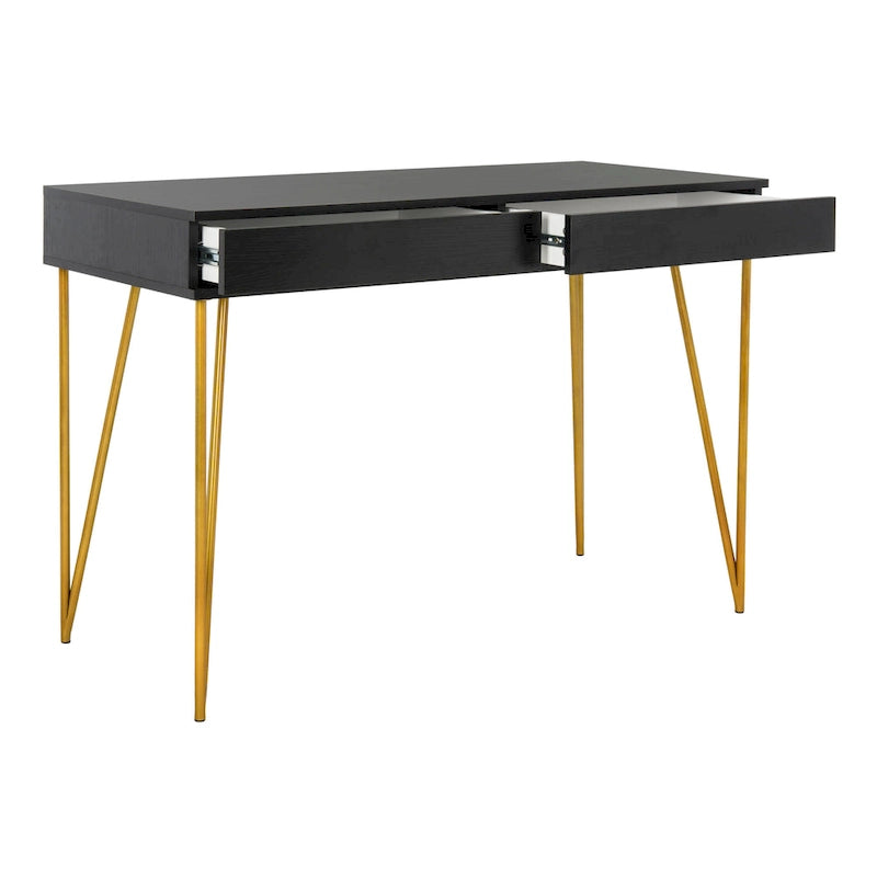 Pine Natural 2-Drawer Desk