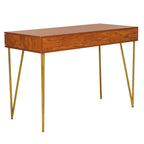 Pine Natural 2-Drawer Desk