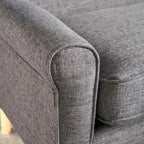 Mid-Century Fabric Loveseat