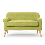 Mid-Century Fabric Loveseat