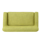 Mid-Century Fabric Loveseat