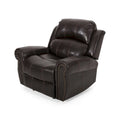 Bonded Leather Glider Recliner