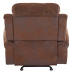 Bonded Leather Glider Recliner