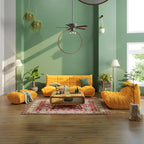 Sillón puf tipo sofá de suelo suave y cómodo para sala de estar