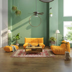 Sillón puf tipo sofá de suelo suave y cómodo para sala de estar