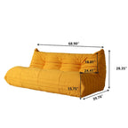 Sillón puf tipo sofá de suelo suave y cómodo para sala de estar