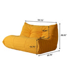 Sillón puf tipo sofá de suelo suave y cómodo para sala de estar