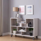 Modern 47-inch 6-Shelf Console Table