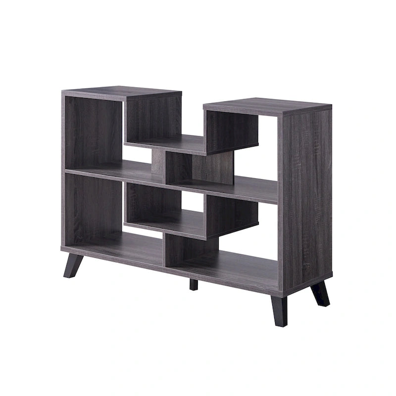 Modern 47-inch 6-Shelf Console Table