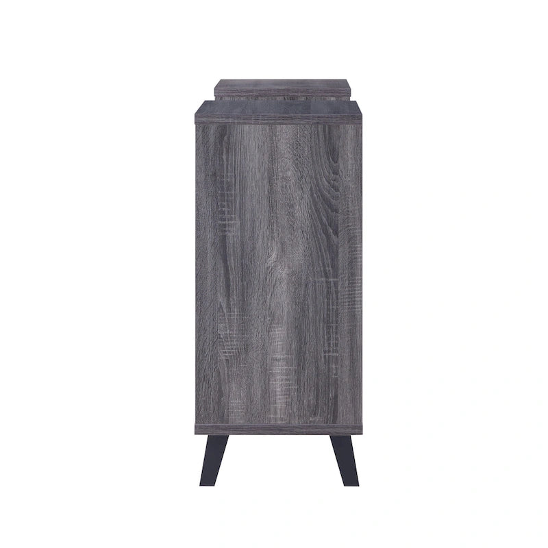 Modern 47-inch 6-Shelf Console Table