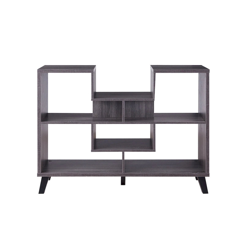 Modern 47-inch 6-Shelf Console Table