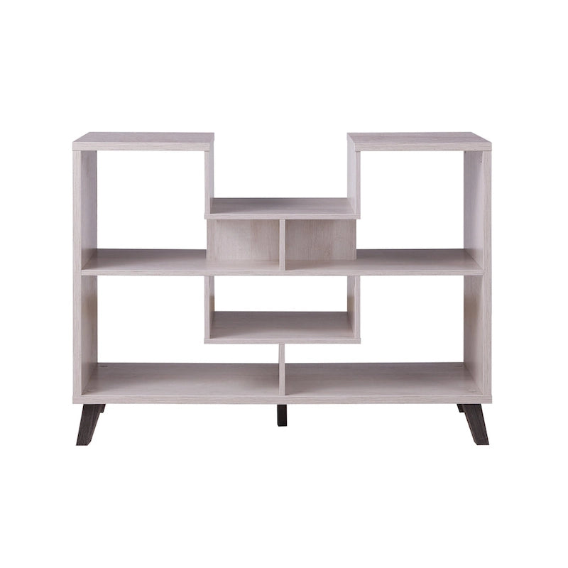 Modern 47-inch 6-Shelf Console Table