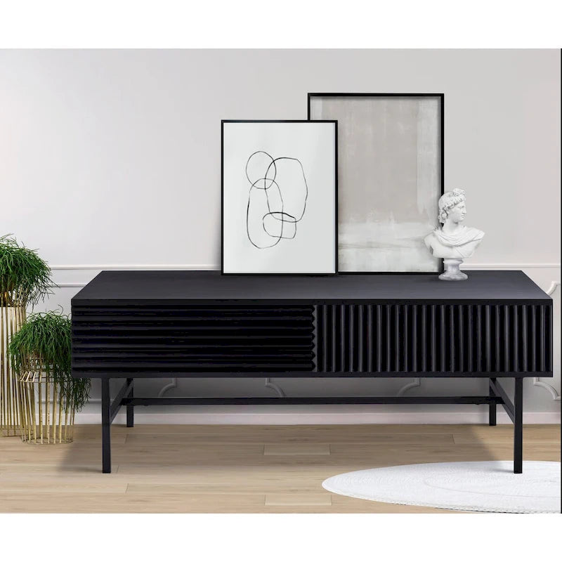Black Finished Coffee Table