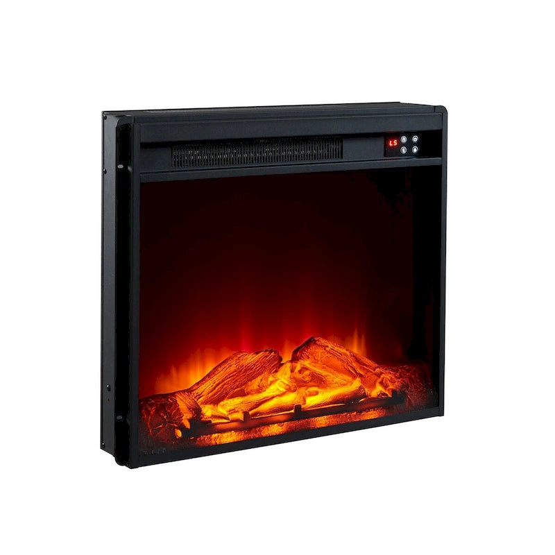 Farmhouse TV Stand with Fireplace for up to 65 TV - 60W x 33H x 15.5D