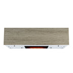 Farmhouse TV Stand with Fireplace for up to 65 TV - 60W x 33H x 15.5D