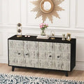Doors Vintage Sideboard,Freestanding Sideboard Storage Cabinet