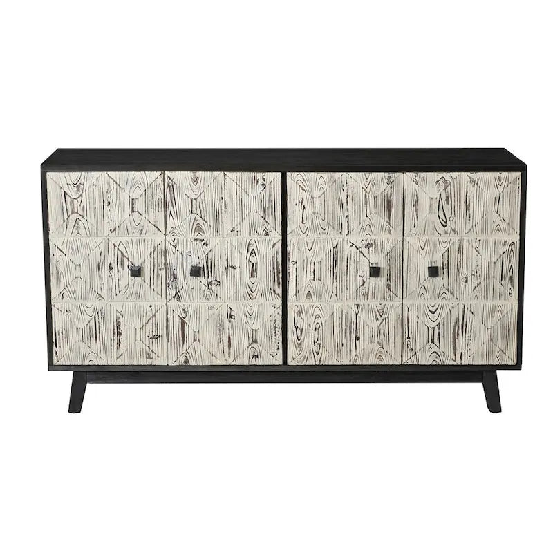 Doors Vintage Sideboard,Freestanding Sideboard Storage Cabinet