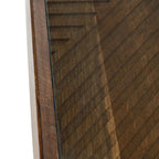 Tavolino laterale in legno marrone